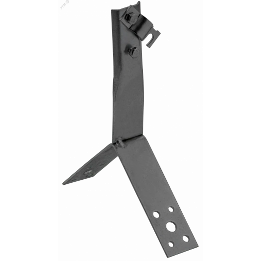 Держатель проводника круглого 6-10мм винтовой для конька h=80мм оцинкованная сталь TD IEK