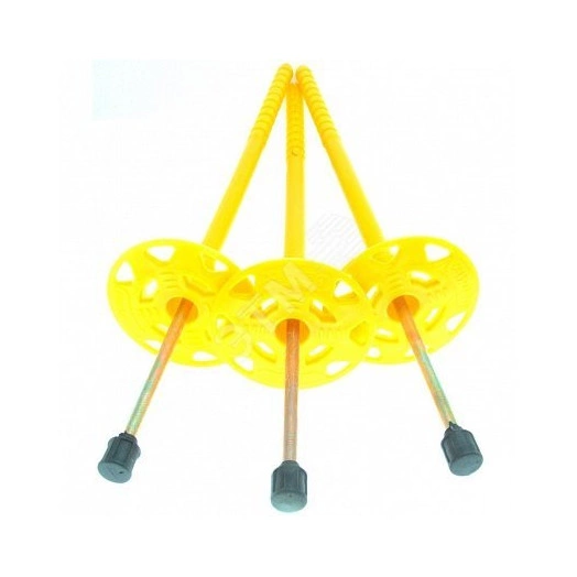 Дюбель для теплоизоляции с металлическим гвоздем с термоголовой 10x160 (250 штук)