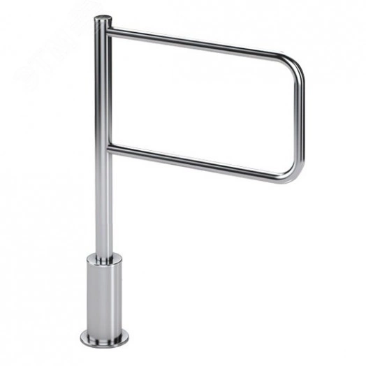 Калитка с электрической и магнитной разблокировкой из нержавеющей стали с заполнением (с табличкой проход запрещен, проход разрешен) Oxgard К-13.1 600 левая, ширина 725 мм, магнитный ключ в комплекте -2 шт.