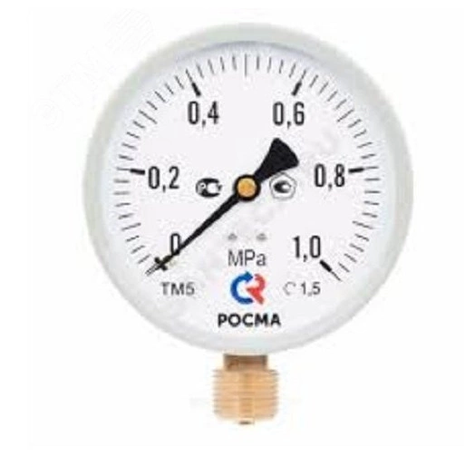 Манометр ТМ-510 М2, 1Мпа, D100, G1/2 Тmax150 IP40 (Danfoss)