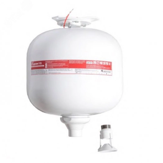 Модули порошкового пожаротушения Буран-15КДН (МПП(Р)-15-КД-1-ГЭ-У2)