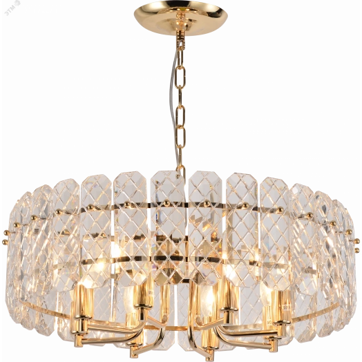 Люстра Sylvia 1049-308 8 х Е14 40 Вт хрусталь (Б0061220)