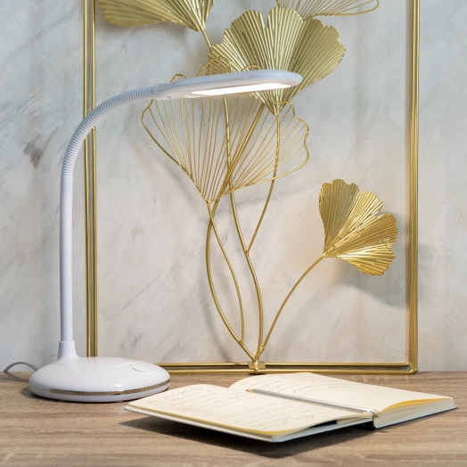 Светильник настольный 7W Механический выключатель TLD-561 White/LED/450Лм/4500K белый