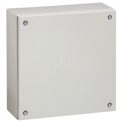 Коробка промышленная Atlantic металлическая квадратная IP66 IK10 200x200x120мм RAL7035