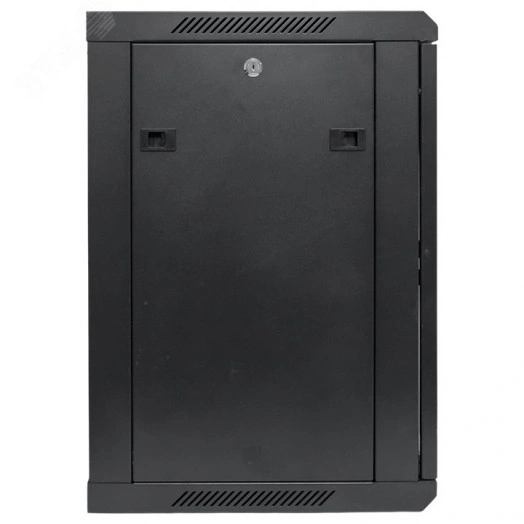 Шкаф настенный 19' TERACOM PRO 12U 600х450 мм дверь стеклянная с замком-ручкой чёрный