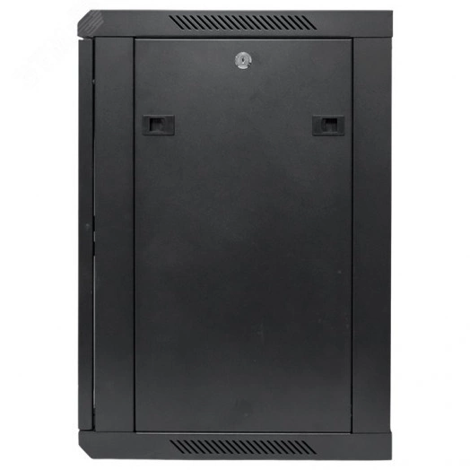 Шкаф настенный 19' TERACOM PRO 12U 600х450 мм дверь стеклянная с замком-ручкой чёрный