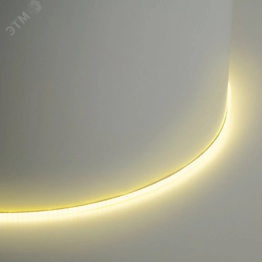 Лента светодиодная LEDх400/м COB 5м 7w/m 12в 3000К