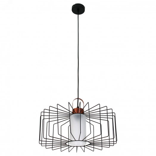 Светильник Манго 211 черн.муар медь (Плафон 9001) НСБ 01-60-171 Е27 подвесной