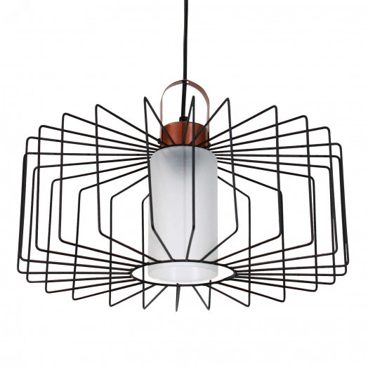 Светильник Манго 211 черн.муар медь (Плафон 9001) НСБ 01-60-171 Е27 подвесной