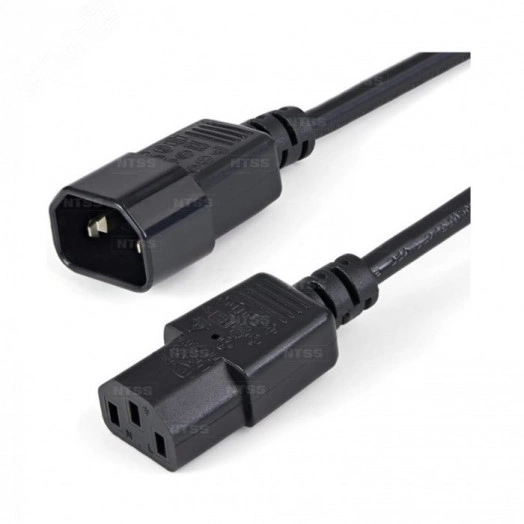 Шнур питания NTSS для БРП IEC 60320 C13 - IEC 603 20 C14. 3х1.0. 3 м. ГОСТ