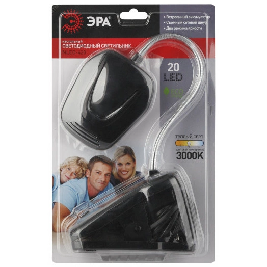 NLED-420-1.5W-BK Светильники настольные наст.светильник NLED-420-1.5W-BK черный