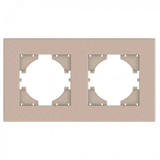 GUSI City рамка 2-местная, цвет шампань