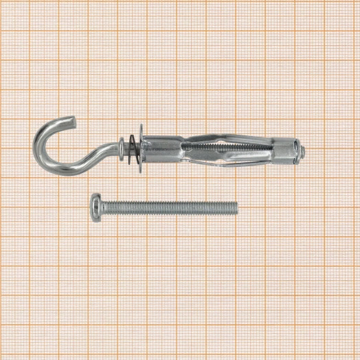 Анкер для листовых материалов с крюком MULTI PRO оцинкованный 5/13 мм (2 шт.)