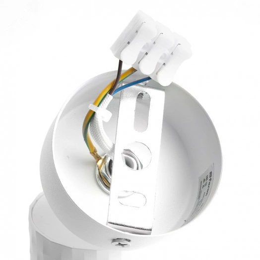 Светильник ДБО GU10 без лампы наклонный белый