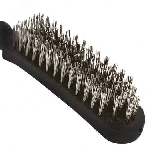 Кордщетка стальная, пластиковая ручка, 5 рядная Expert