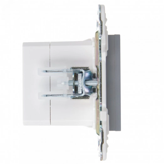 SKANDY Розетка USB A+C 18Вт SK-R13Gr серый IEK