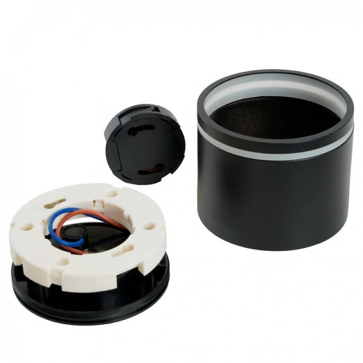 Светильник трековый на шинопровод ДПО GX53 без лампы IP40 черный