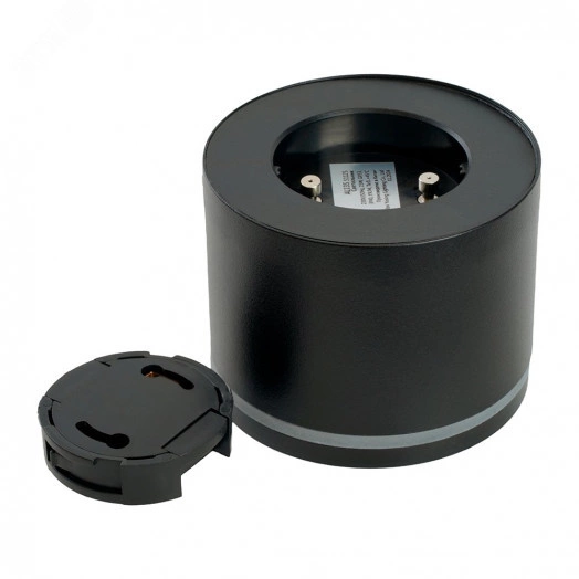 Светильник трековый на шинопровод ДПО GX53 без лампы IP40 черный