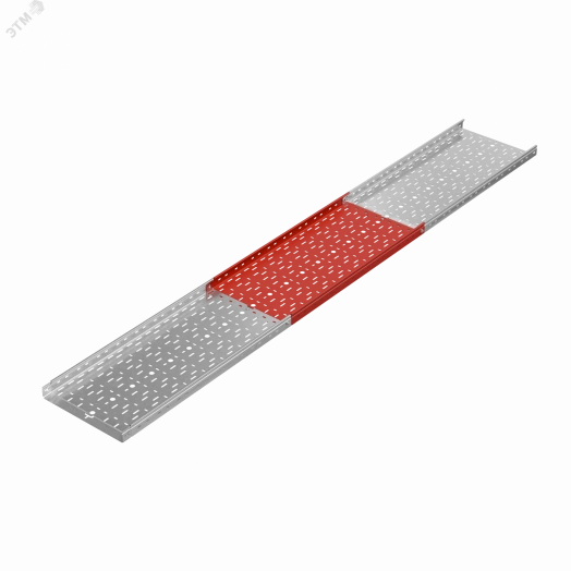Лоток перф. 50х400х1,2 L2000 мм Быстрый монтаж ПЛЮС