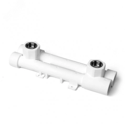 Универсальный настенный комплект 25 х 1/2'        полипропиленовый PPR белый