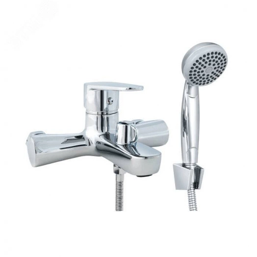 Смеситель для ванны с душем одноручный Коттедж Л-Серия Славен