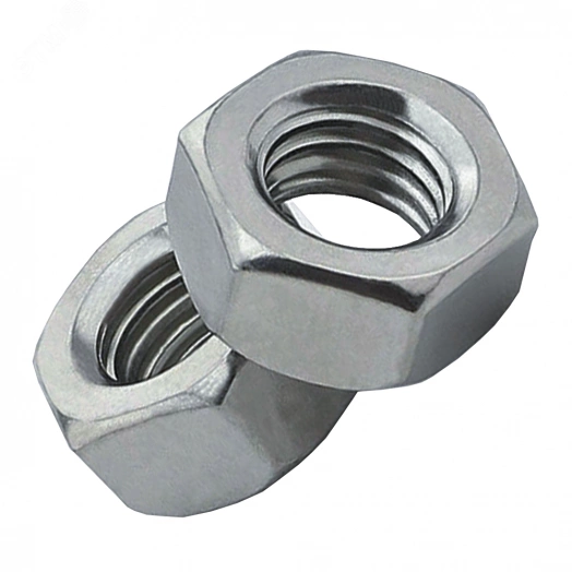 Гайка DIN934 М8 шестигранная оцинкованная         (15кг/3260шт)