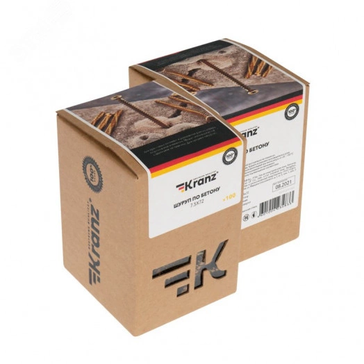 Шуруп по бетону 7.5х72 (100 шт/уп)