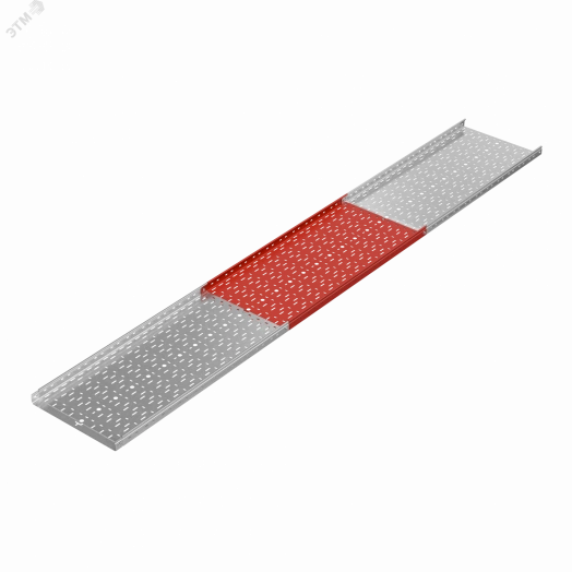 Лоток перф. 50х500х1,5 L2000 мм Быстрый монтаж ПЛЮС