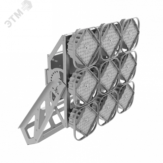 Светильник светодиодный ДПП-640Вт 4000К AirQub Sport DMX-RDM Асимметрик AS1