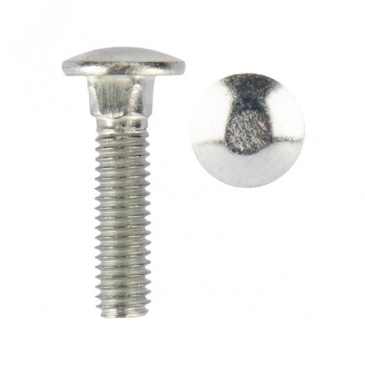 Болт мебельный DIN 603. 6х25 (50 шт/уп)