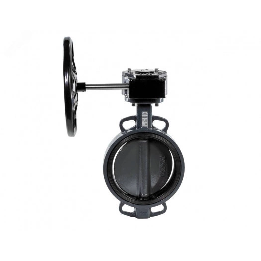 Затвор дисковый поворотный ЗДМ 04.16.350 PN16 DN 350 корпус GG25 диск - чугун GGG40 уплотнение EPDM управление - червячный