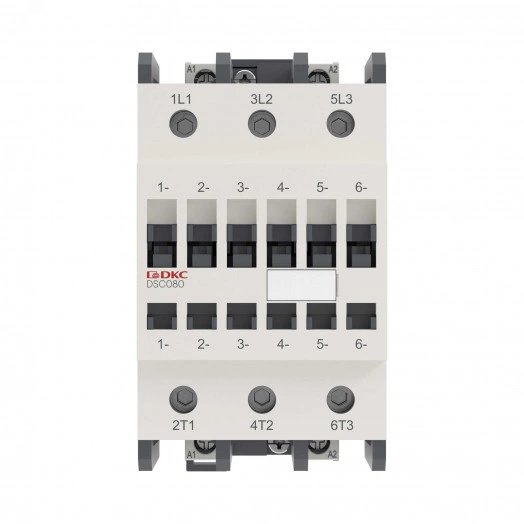 Магнитный контактор YON DSC080 80A 40кВт AC3 3P кат.380В AC