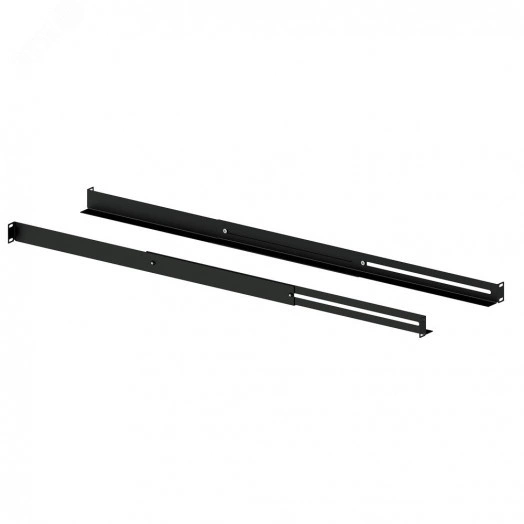 Направляющие регулируемые для шкафов глубиной 800мм. черные
