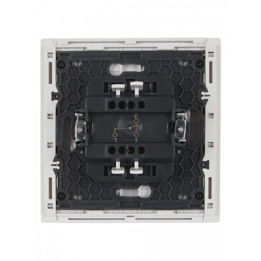 FORTE&PIANO Выключатель 1-клавишный проходной 10А FP203 белый IEK