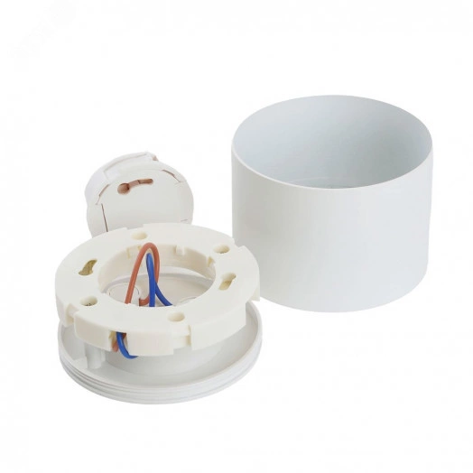 Светильник трековый на шинопровод ДПО GX53 без лампы IP40 белый