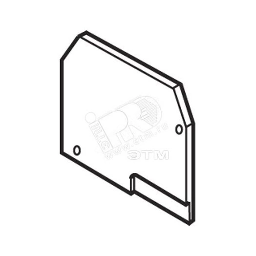 Изолятор торцевой FEM4A   для M4/6.4A