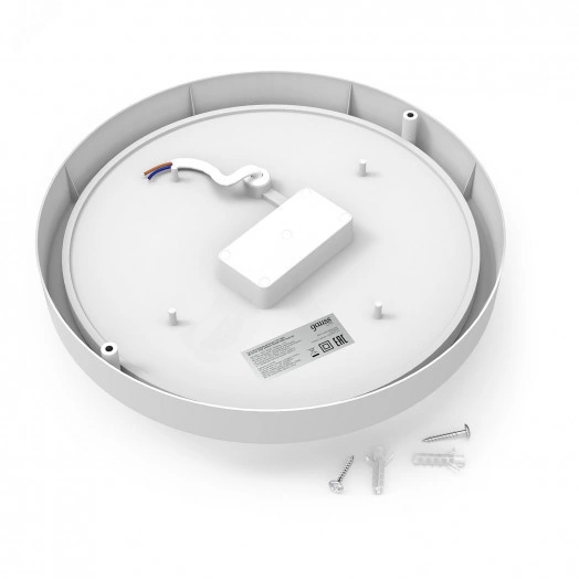 Светильник светодиодный ДБП 30 Вт 6500К 2400 лм 200-240В IP65 D210х52мм круглый Пластик ЖКХ LITE Gauss