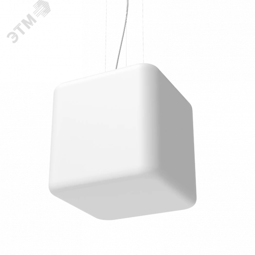 Светильник светодиодный Qubus подвесной 14 Вт 3000 К 350х350х350 мм с рассеивателем опал