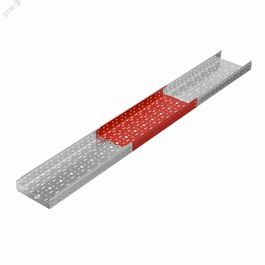 Лоток перф. 80х300х0,8 L3000 мм Быстрый монтаж ПЛЮС