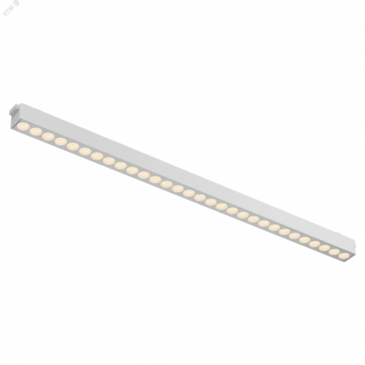 Светильник светодиодный трековый линейный Comfort L555 для магнитной системы Galakti 445х26х24 мм 30 Вт 4000 K 24 град CRI>90 белый