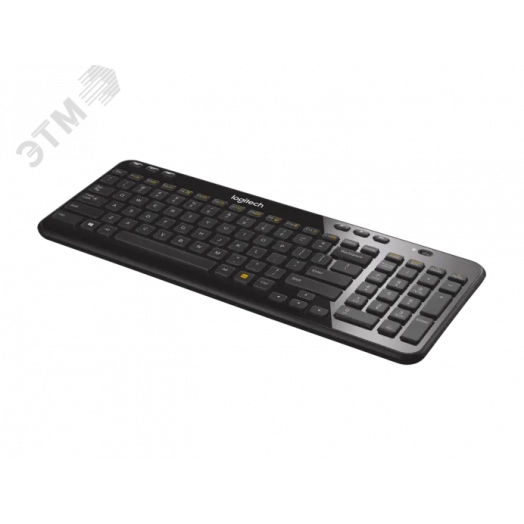 Клавиатура беспроводная K360, 104 клавиши, черный