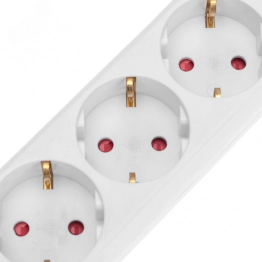 Удлинитель STANDARD 3 гнезда, 3 м, 3х1,0 мм2, с/з, белый