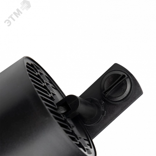 Светильник светодиодный трековый на шинопровод ДПО GX53 PTR 31 GX53 BL 230V IP2 без лампы черный корпус