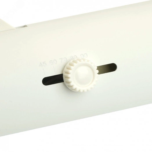 Светильник трековый на шинопровод ДПО GU10 без лампы белый с регулируемым углом освещения 45-110 гр.