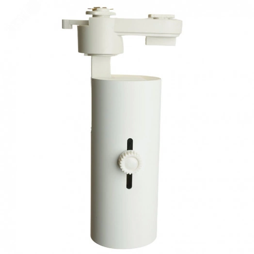 Светильник трековый на шинопровод ДПО GU10 без лампы белый с регулируемым углом освещения 45-110 гр.