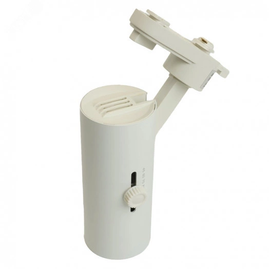 Светильник трековый на шинопровод ДПО GU10 без лампы белый с регулируемым углом освещения 45-110 гр.