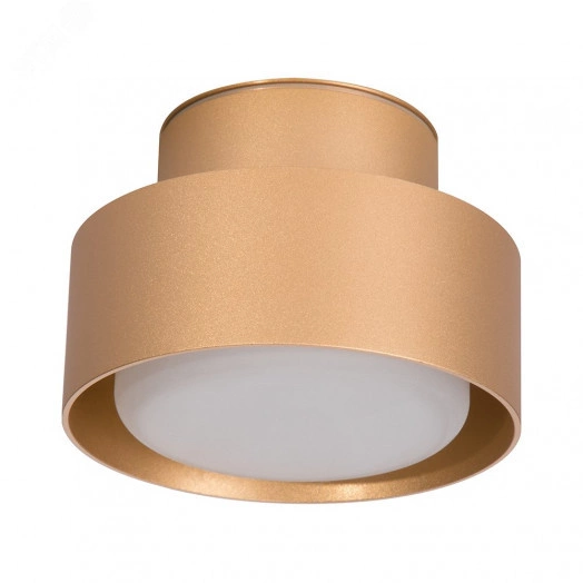 Светильник ДПО-12w GX53 без лампы IP44 золото