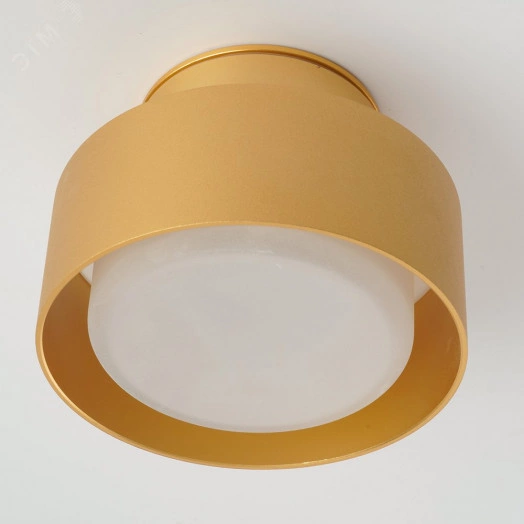 Светильник ДПО-12w GX53 без лампы IP44 золото