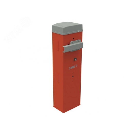 Тумба шлагбаума из оцинкованной и окрашенной сталис возможностью установки дополнительных принадлежностей для проездов до 4 м, класс защиты IP54