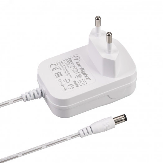 Блок питания ARDV-12-12WW (12V, 1A, 12W) (Адаптер, 3 года)